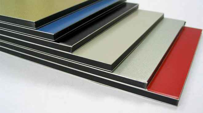 Tấm ốp nhôm – nhựa phức hợp aluminium composite panel